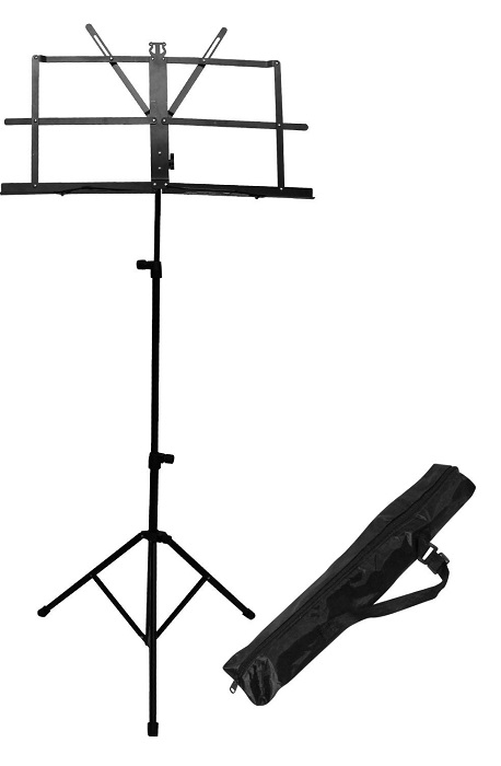 Folding Music Stand with Carrying Bag